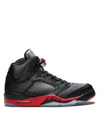 Baskets montantes noires Jordan