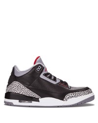 Baskets montantes noires Jordan