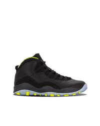 Baskets montantes noires Jordan