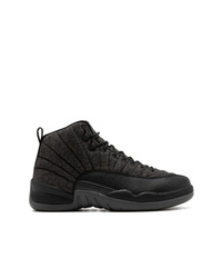 Baskets montantes noires Jordan