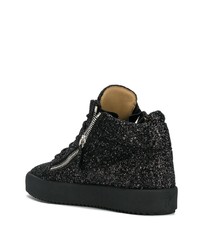 Baskets montantes noires Giuseppe Zanotti