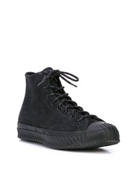 Baskets montantes noires Converse