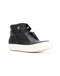 Baskets montantes noires Rick Owens