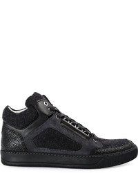 Baskets montantes noires Lanvin