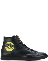 Baskets montantes noires Marc Jacobs