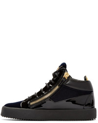 Baskets montantes noires Giuseppe Zanotti