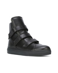 Baskets montantes noires Ann Demeulemeester