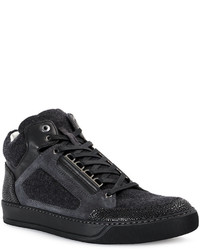 Baskets montantes noires Lanvin