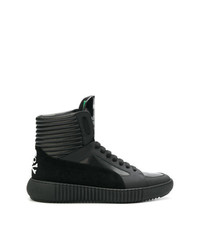 Baskets montantes noires Philipp Plein