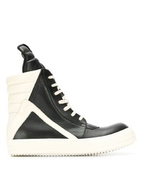 Baskets montantes noires Rick Owens