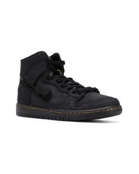 Baskets montantes noires Nike