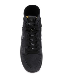 Baskets montantes noires Nike