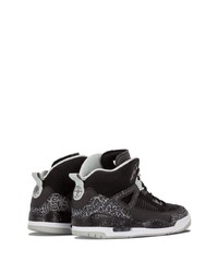 Baskets montantes noires Jordan