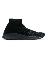 Baskets montantes noires Maison Margiela