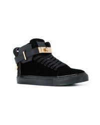 Baskets montantes noires Buscemi