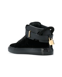 Baskets montantes noires Buscemi