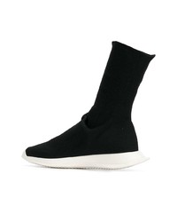 Baskets montantes noires Rick Owens DRKSHDW