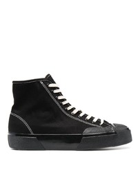 Baskets montantes noires Superga