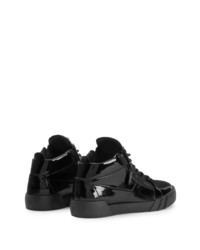 Baskets montantes noires Giuseppe Zanotti