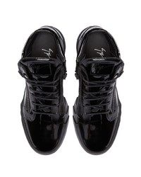 Baskets montantes noires Giuseppe Zanotti