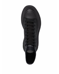 Baskets montantes noires Alexander McQueen