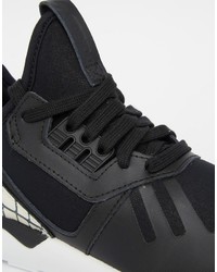 Baskets montantes noires adidas