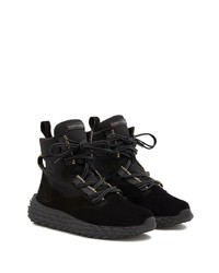 Baskets montantes noires Giuseppe Zanotti