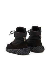 Baskets montantes noires Giuseppe Zanotti