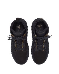 Baskets montantes noires Giuseppe Zanotti