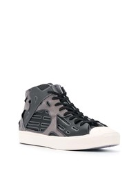 Baskets montantes noires Converse