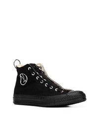 Baskets montantes noires Converse