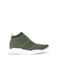 Baskets montantes olive adidas