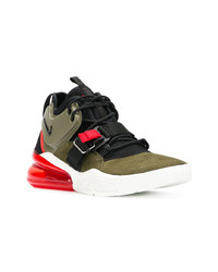 Baskets montantes olive Nike