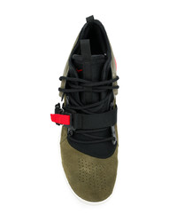 Baskets montantes olive Nike