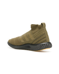 Baskets montantes olive adidas