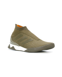 Baskets montantes olive adidas