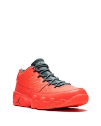 Baskets montantes orange Jordan