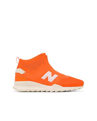 Baskets montantes orange New Balance