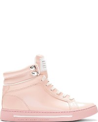 Baskets montantes roses Marc by Marc Jacobs
