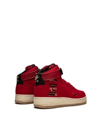 Baskets montantes rouges Nike