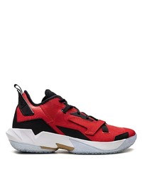 Baskets montantes rouges Jordan