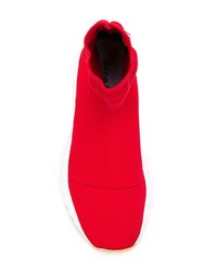 Baskets montantes rouges Acne Studios