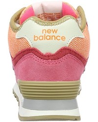 Baskets montantes rouges New Balance