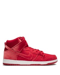 Baskets montantes rouges Nike