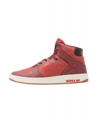 Baskets montantes rouges Supra