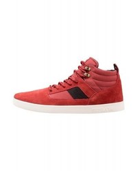 Baskets montantes rouges Supra