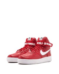 Baskets montantes rouges Nike