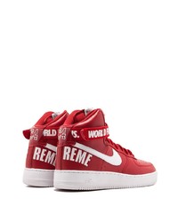 Baskets montantes rouges Nike