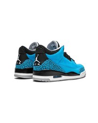 Baskets montantes turquoise Jordan