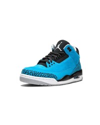 Baskets montantes turquoise Jordan